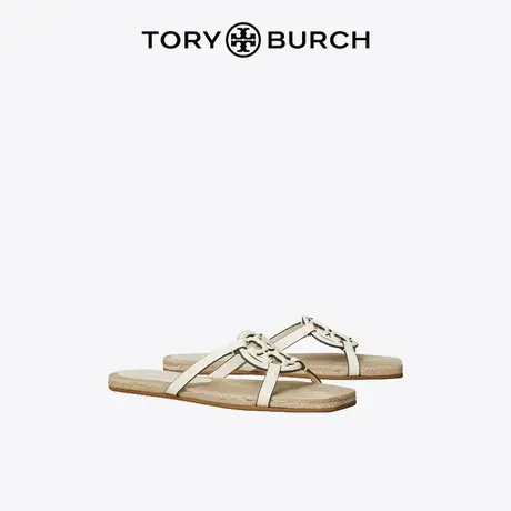 TORY BURCH 汤丽柏琦 MILLER双T LOGO拖鞋女鞋149141商品大图