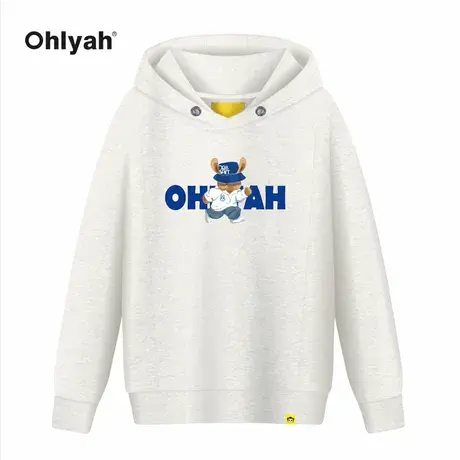 Ohlyah洋气卫衣女连帽春秋2023新款时尚休闲宽松套头上衣外套ins图片