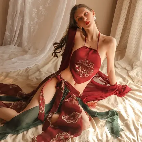 超火辣性感睡衣情绪情器内衣房事高级潮感情调女大胸纯欲风女人味图片