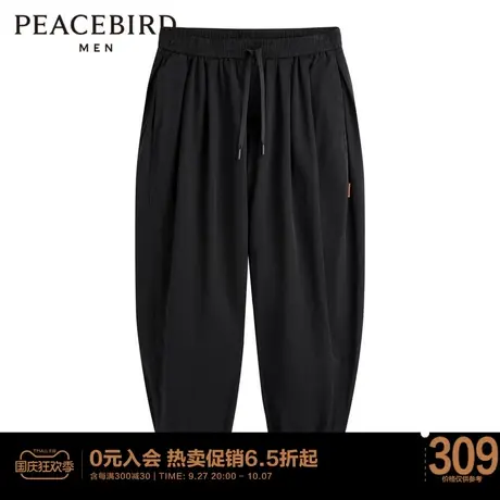 太平鸟男装 男士潮流2023年秋季休闲裤B2GBD1132商品大图
