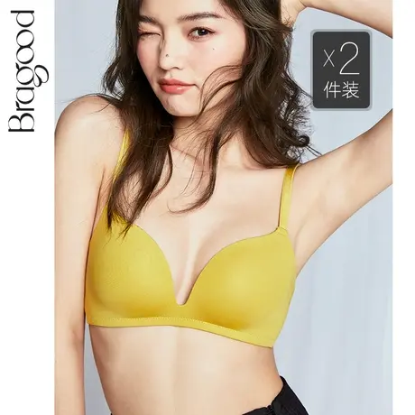 内衣女小胸聚拢无钢圈薄款收副乳防下垂无痕少女风舒服上托文胸罩图片