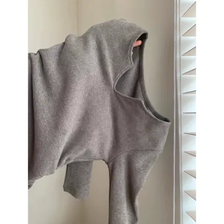 纯色高级感长袖T恤女秋冬德绒保暖洋气时髦内搭短款打底衫上衣服商品大图