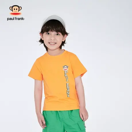 大嘴猴2023夏季新款男女童纯棉短袖T恤透气舒适大童t恤上衣潮牌商品大图