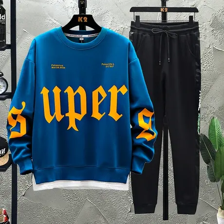 13青少年卫衣男春秋款外套14初中学生男孩15岁帅气套装12大童秋装商品大图