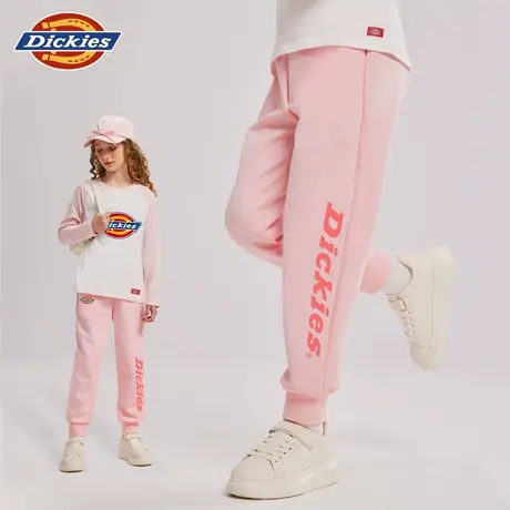 Dickies童装女童秋装2025新款儿童秋季裤子女孩潮牌美式运动长裤A商品大图