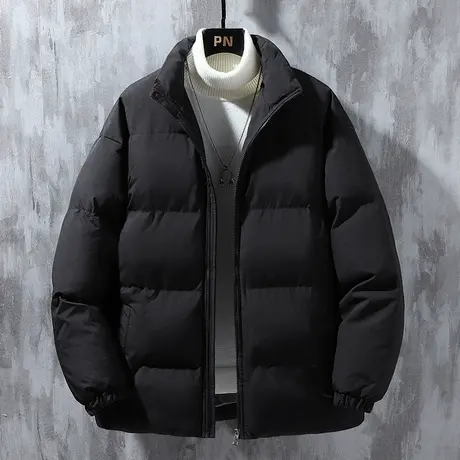 NASA联名羽绒服男外套冬季棉衣加厚潮牌大码立领羽绒棉服男款外套商品大图
