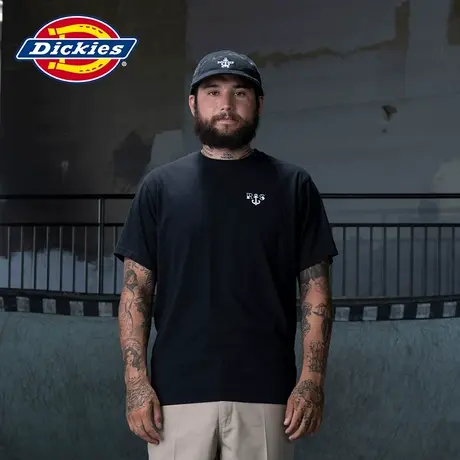 Dickies x RONNIE SANDOVAL滑手联名款 春夏 工装风短袖T恤商品大图