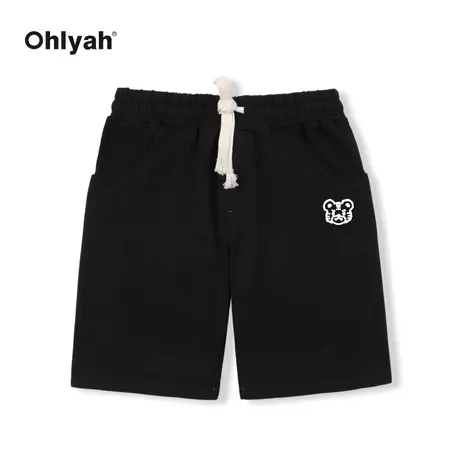 Ohlyah潮牌藏肉小能手宽松显瘦薄款短裤男女夏同款百搭五分休闲裤图片