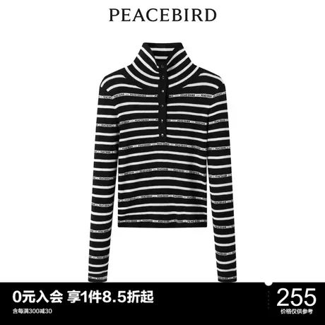 太平鸟年冬季新款基础高领线套衫A1EEC4578图片
