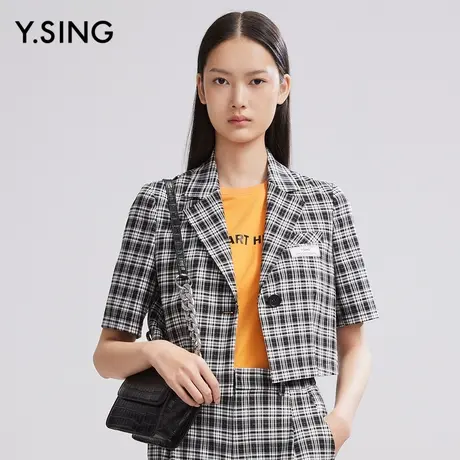 Y.SING衣香丽影商场同款2023夏短外套120331701商品大图