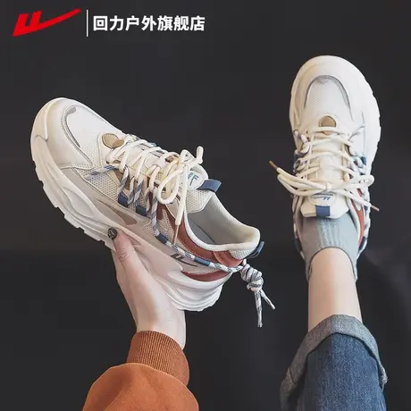 回力女鞋老爹鞋女夏季厚底增高鞋子新款2025爆款休闲运动鞋女款潮商品大图