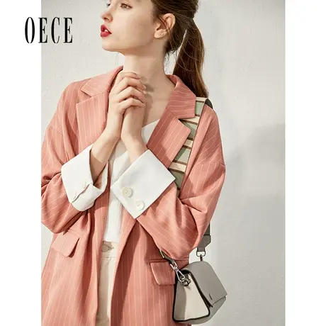 Oece春装 英伦风帅气shic上衣小西装春秋女士西服外套商品大图