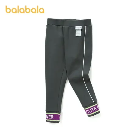 【U先】巴拉巴拉女童打底裤儿童裤子春宝宝长裤小童弹力运动商品大图