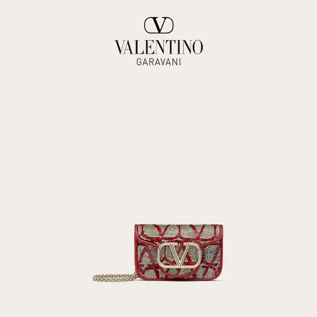 【季末优惠】华伦天奴VALENTINO女士V标志超迷你 LOCO 手袋商品大图