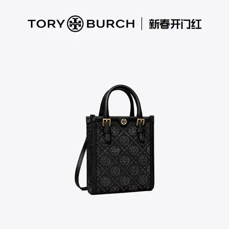 【12期免息】TORY BURCH汤丽柏琦 黑金系列 迷你琴谱包托特152133商品大图