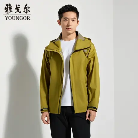 【商场同款】雅戈尔男士夹克春季新款官方商务休闲单夹克外套男商品大图