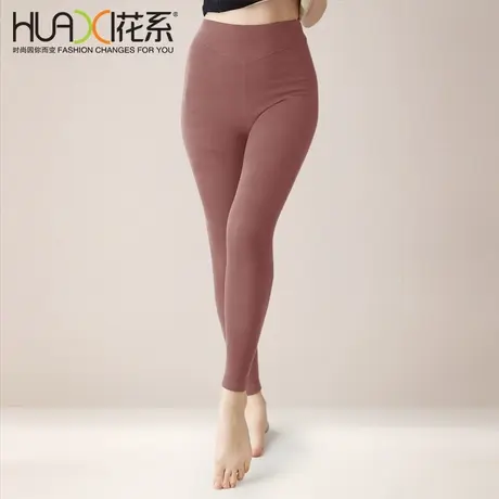 花系女士秋裤羊绒蚕丝保暖裤加绒加厚打底裤单件衬裤线裤棉裤冬季图片