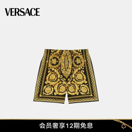 【24期免息】VERSACE/范思哲 男士Barocco短裤商品大图