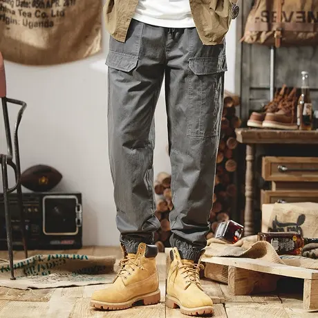 Modi Nick/摩帝尼克裤子男夏季长裤男裤夏季薄款百搭裤子男款夏季商品大图