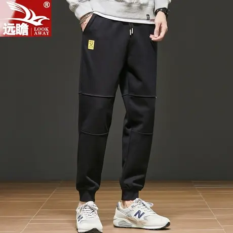 运动卫裤男春秋宽松束脚潮牌男士休闲裤子2022年秋季新款休闲长裤商品大图