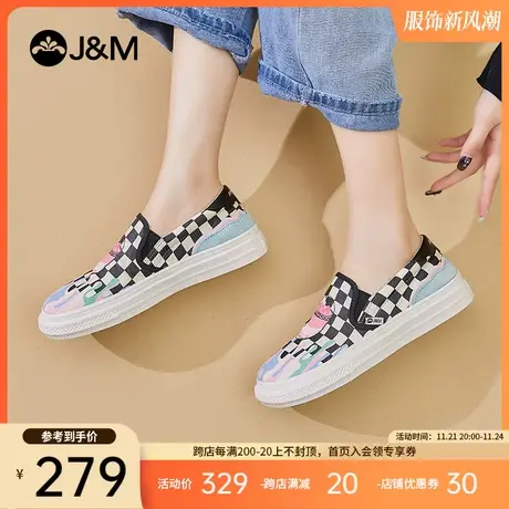 快乐玛丽乐福鞋女鞋2024新款厚底松糕鞋懒人一脚蹬时尚小众风单鞋商品大图