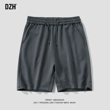 男士休闲短裤男夏季薄款潮流宽松裤子直筒外穿篮球五分中裤半截裤商品大图