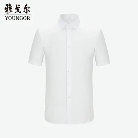 【商场同款】雅戈尔衬衫夏季商务休闲舒适柔软易打理通勤短袖衬衫商品大图