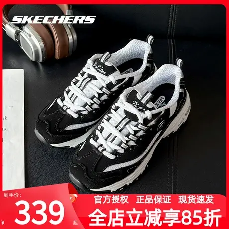 斯凯奇女鞋官方正品时尚老爹鞋女士轻便透气休闲鞋子增高鞋运动鞋商品大图