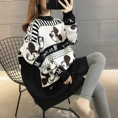 卫衣服2023年新款女装秋冬季上衣冬装宽松女士加厚外套中长款爆款图片