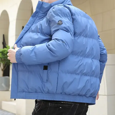 男士棉衣外套2022冬季新款加厚保暖棉袄男生秋冬潮牌短款棉服商品大图