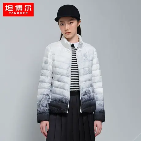 【鹅绒】坦博尔90%绒子含量经典百搭轻薄羽绒服图片