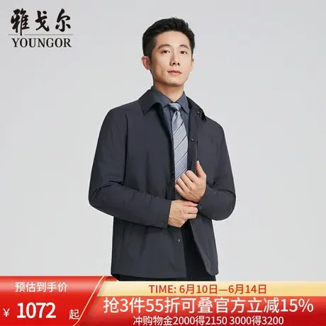 【商场同款】雅戈尔男士羽绒服冬季新款官方商务休闲保暖羽绒服男商品大图