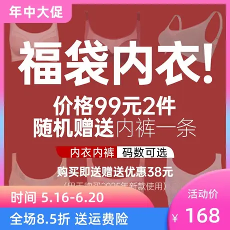 体态美福袋内衣！！99元2件！ 送内裤商品大图
