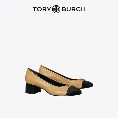 TORY BURCH汤丽柏琦 蝴蝶结方跟芭蕾舞鞋156210商品大图