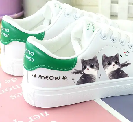 新款小白鞋女2024春夏百搭学生韩版文艺板鞋休闲学生女鞋爆款单鞋商品大图