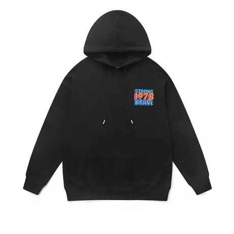 胖子连帽套头卫衣嘻哈美潮大码cityboy外套ins街头潮牌情侣上衣冬商品大图