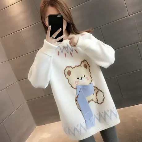 毛衣女装2023年新款秋冬季女士秋款秋装宽松外穿上衣服打底衫洋气图片