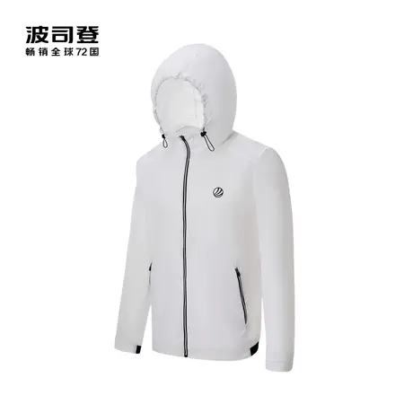 【买3免1】波司登夏季衫男皮肤衣轻薄透气休闲连帽短外套上衣商品大图