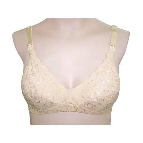 婷美 孕妇内衣哺乳文胸牛奶丝滋润养护型专业喂奶文胸专柜正品商品大图