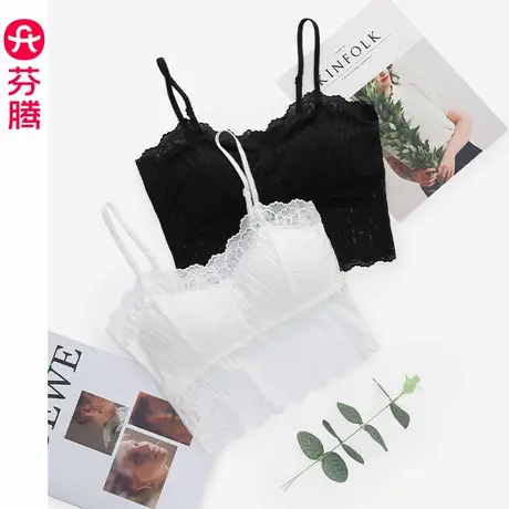 芬腾抹胸内衣女士夏季薄款性感带胸垫吊带背心防走光内搭打底裹胸图片