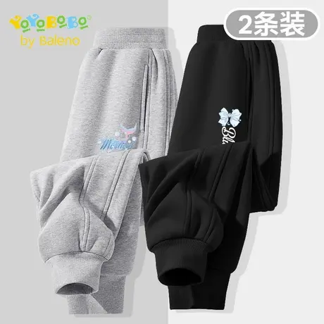班尼路童装YBB系列儿童运动裤2025新款儿童秋季长裤女孩秋装裤子商品大图