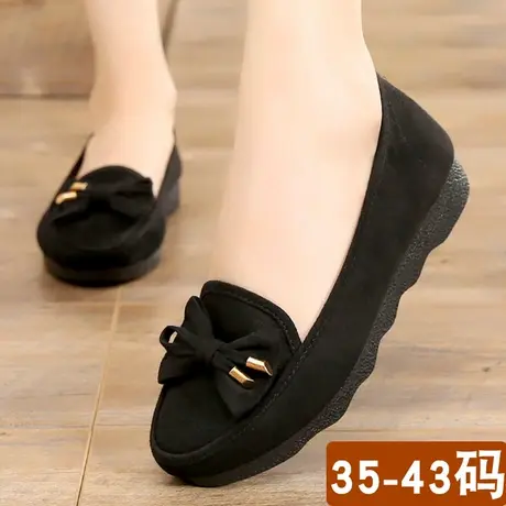 正牌老北京布鞋女鞋官方旗舰店正品女士软底不累脚一脚蹬轻便洋气商品大图