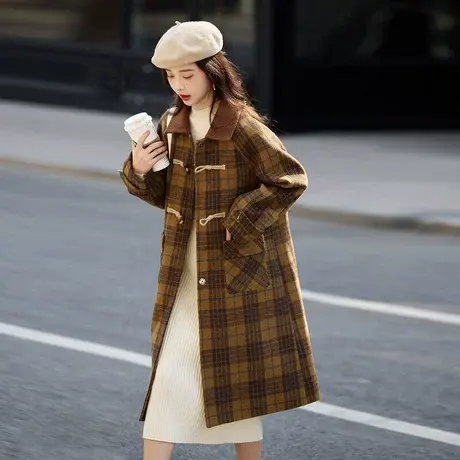 时尚毛呢大衣SXN23054商品大图