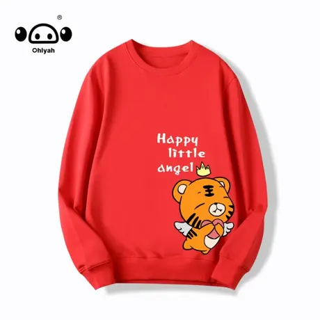 Ohlyah无帽卫衣女春秋薄款2023年新国潮牌ins宽松设计感小众上衣商品大图