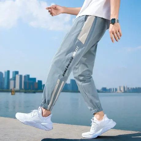 春季男孩运动裤男13青少年裤子15岁高中初中学生休闲长裤大童韩版商品大图