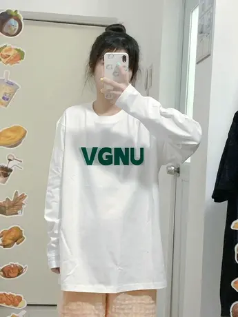 欧货白色长袖t恤女2023新款春秋装冬季洋气减龄内搭打底衫上衣服商品大图