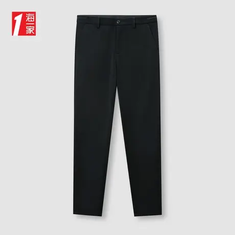 海一家商务职业品质长裤2023秋季新款舒适高腰基础中年男士休闲裤商品大图