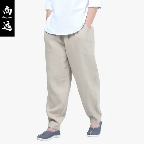 尚远春夏僧裤禅意休闲裤男中国风僧人裤子打坐居士裤禅修裤商品大图