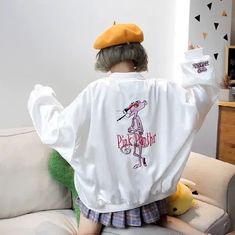 新款防晒衣女2021潮短款薄款韩版学生宽松bf2017ulzzang开衫夏季商品大图