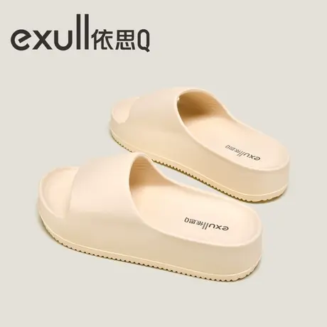 依思q拖鞋女夏外穿居家高级感厚底防滑防臭防水增高新款凉拖鞋女商品大图